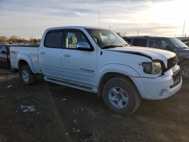 5TBDT44145S489745 - 2005 TOYOTA TUNDRA DOUBLE CAB SR5 WHITE photo 4