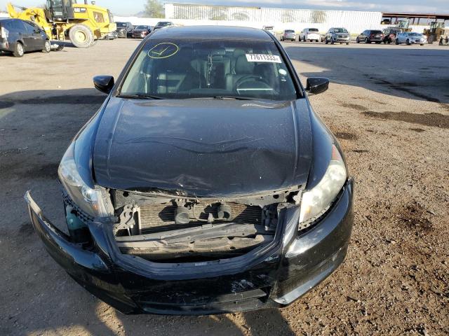 1HGCP3F88CA007866 - 2012 HONDA ACCORD EXL BLACK photo 5