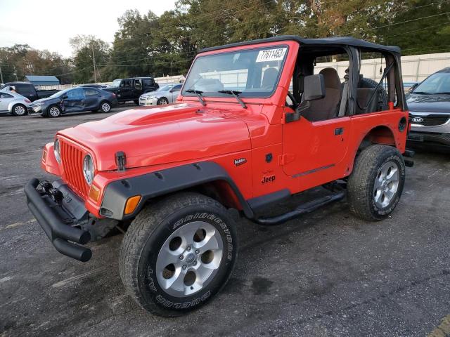 1J4FY29PXVP421568 - 1997 JEEP WRANGLER / SE RED photo 1