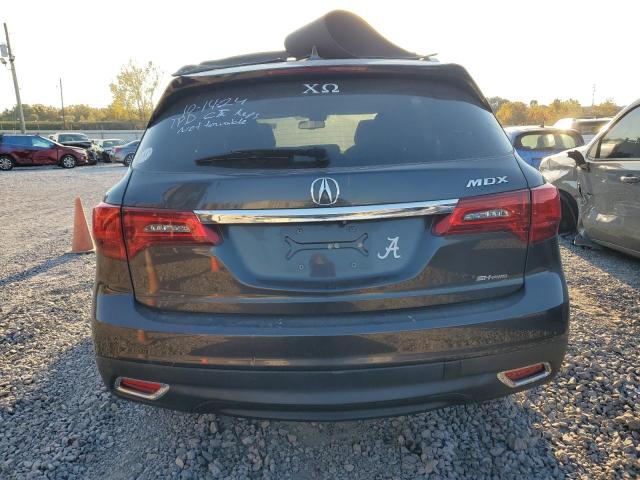 5FRYD4H4XEB014856 - 2014 ACURA MDX TECHNOLOGY CHARCOAL photo 6