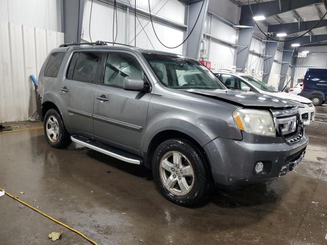 5FNYF485X9B054896 - 2009 HONDA PILOT EXL GRAY photo 4