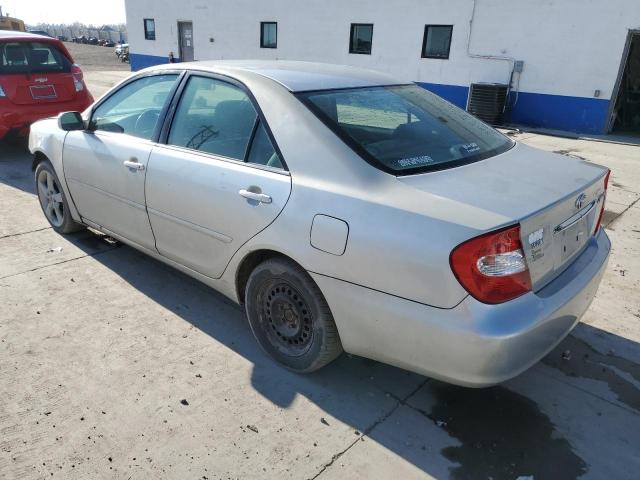 4T1BE32K24U351822 - 2004 TOYOTA CAMRY LE SILVER photo 2