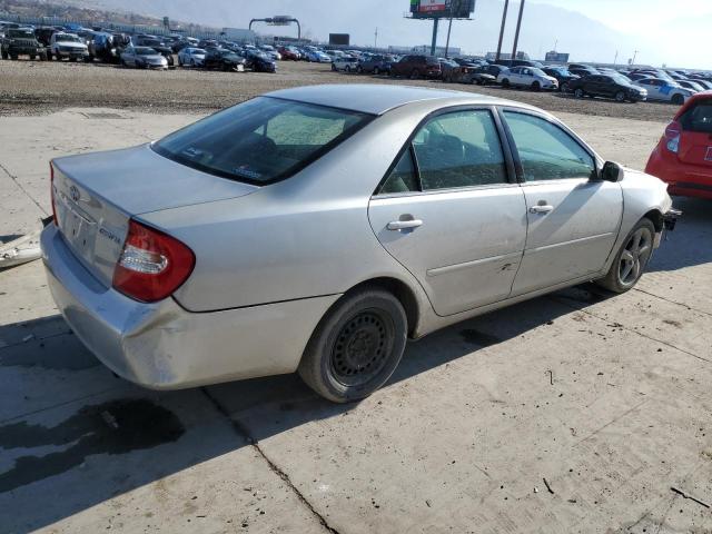 4T1BE32K24U351822 - 2004 TOYOTA CAMRY LE SILVER photo 3