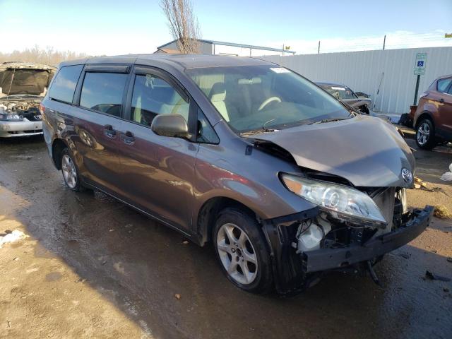 5TDZK3DC9BS047003 - 2011 TOYOTA SIENNA GRAY photo 4