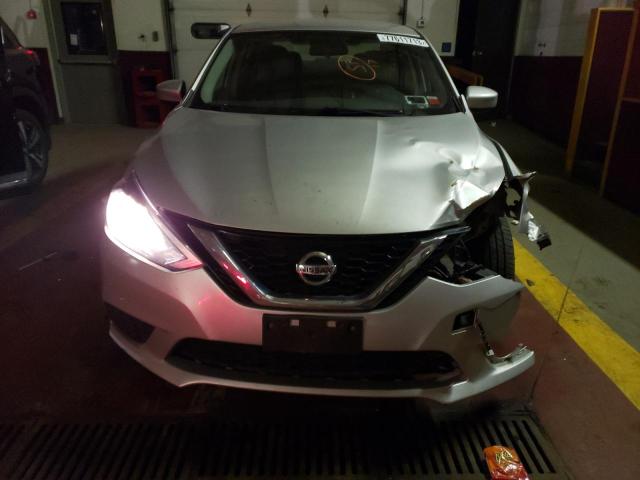 3N1AB7AP6HL668910 - 2017 NISSAN SENTRA S SILVER photo 5