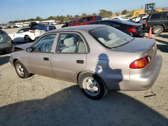 1NXBR12E8YZ315111 - 2000 TOYOTA COROLLA VE GRAY photo 2