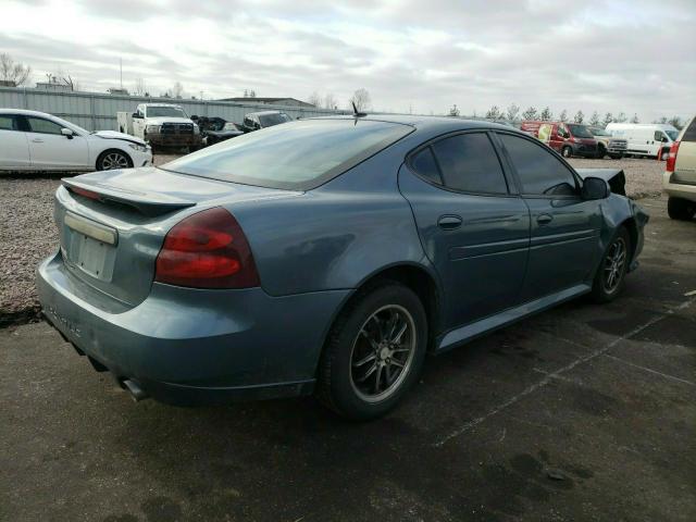 2G2WP552X61314298 - 2006 PONTIAC GRAND PRIX GRAY photo 3