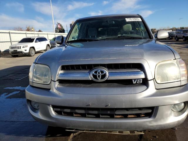 5TDBT44A36S262241 - 2006 TOYOTA SEQUOIA SR5 SILVER photo 5