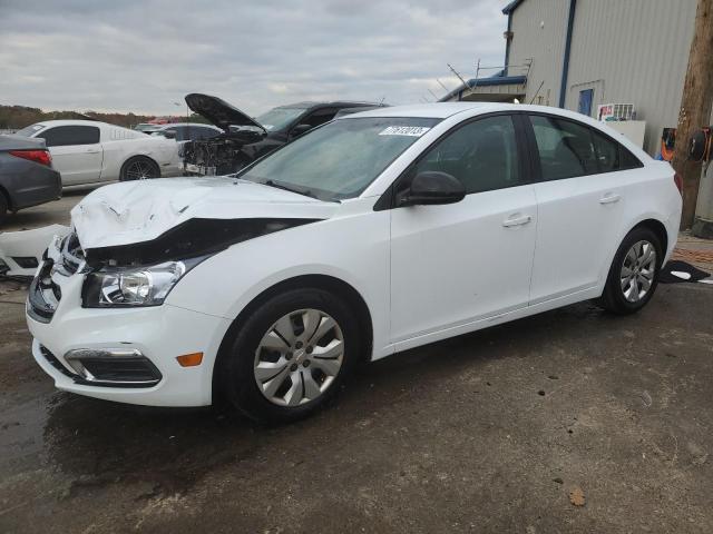 1G1PA5SH6F7107400 - 2015 CHEVROLET CRUZE LS WHITE photo 1