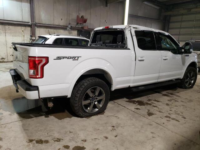 1FTFW1EF3GFA39149 - 2016 FORD F150 SUPERCREW WHITE photo 3