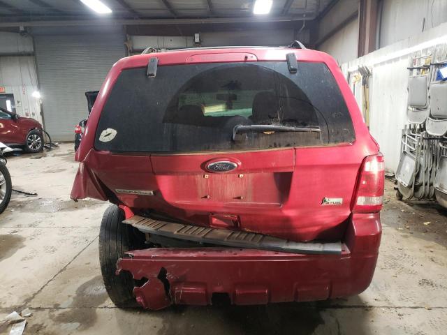 1FMCU9DG8BKA48121 - 2011 FORD ESCAPE XLT RED photo 6