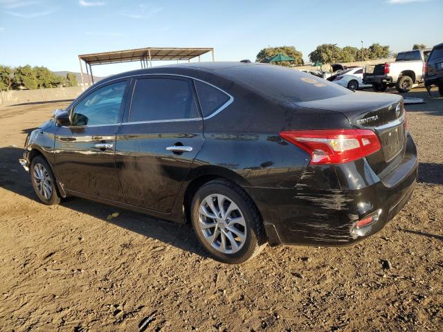 3N1AB7AP5KY323099 - 2019 NISSAN SENTRA S BLACK photo 2