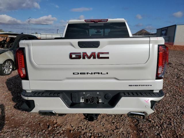 1GTU9FEL2MZ239029 - 2021 GMC SIERRA K1500 DENALI WHITE photo 6