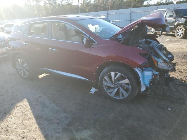 5N1AZ2CJ2MC131442 - 2021 NISSAN MURANO SL RED photo 4