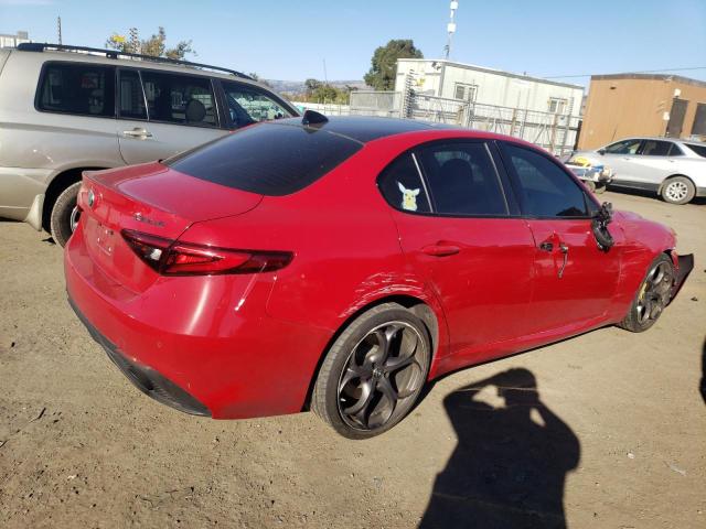 ZARFAMAN6K7605407 - 2019 ALFA ROMEO GIULIA RED photo 3