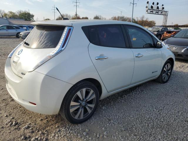 1N4AZ0CP3DC402298 - 2013 NISSAN LEAF S WHITE photo 3