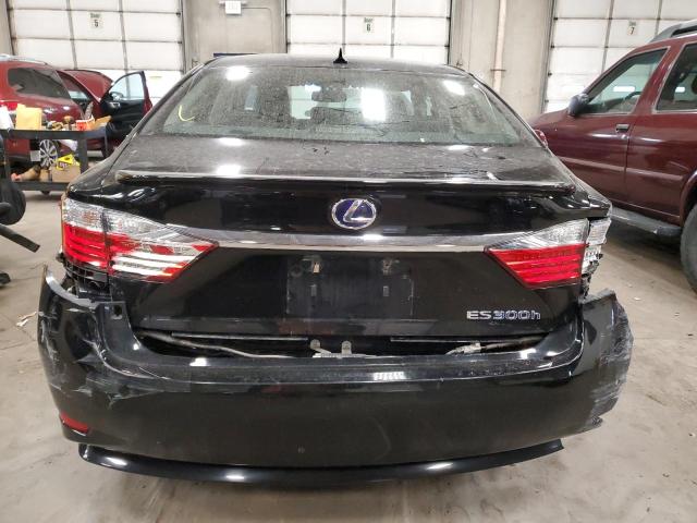 JTHBW1GG0D2032181 - 2013 LEXUS ES 300H BLACK photo 6