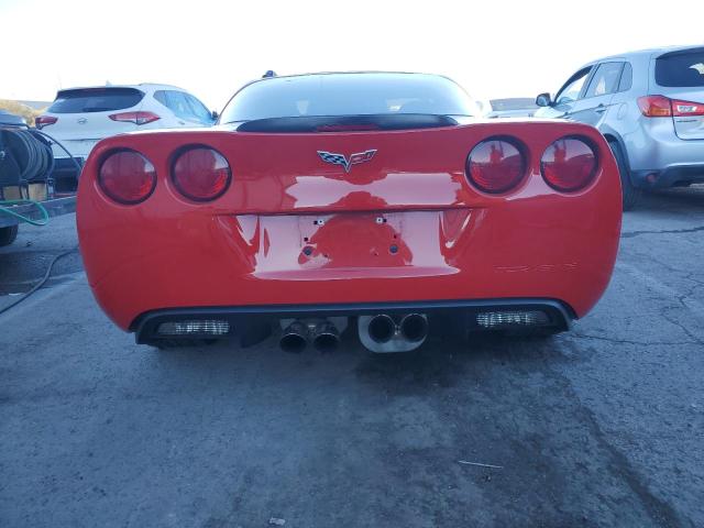 1G1YY25W685113348 - 2008 CHEVROLET CORVETTE RED photo 6