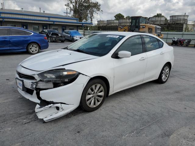 1C3CDFBB2ED704546 - 2014 DODGE DART SXT WHITE photo 1