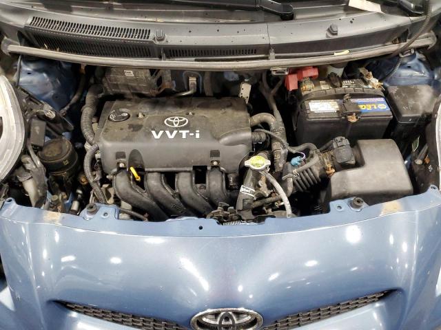 JTDKT903595241583 - 2009 TOYOTA YARIS BLUE photo 11