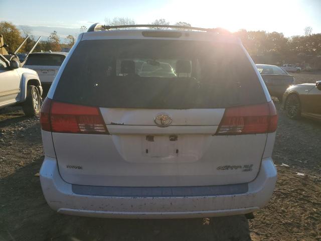 5TDBA22C05S041029 - 2005 TOYOTA SIENNA XLE WHITE photo 6