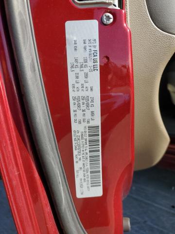 2C4RC1CG9FR673610 - 2015 CHRYSLER TOWN & COU TOURING L MAROON photo 13