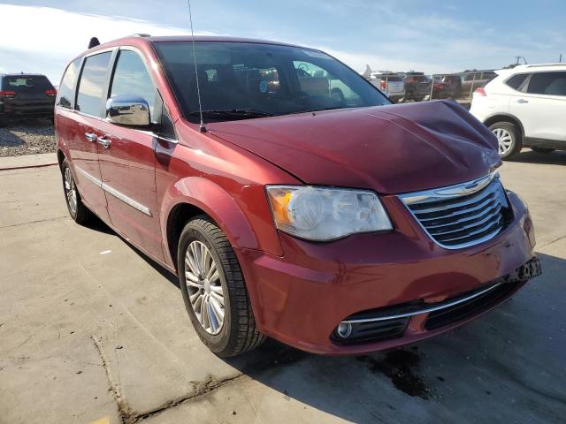 2C4RC1CG9FR673610 - 2015 CHRYSLER TOWN & COU TOURING L MAROON photo 4