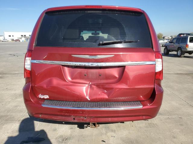 2C4RC1CG9FR673610 - 2015 CHRYSLER TOWN & COU TOURING L MAROON photo 6