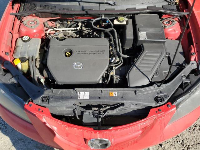 JM1BK123871768538 - 2007 MAZDA 3 S RED photo 11