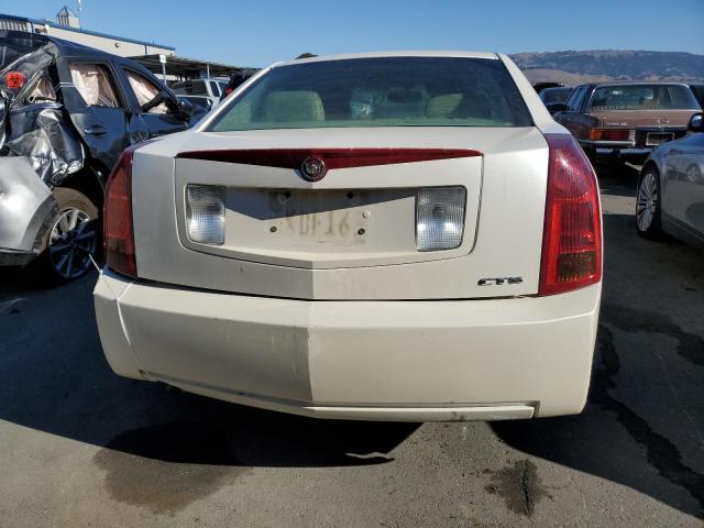 1G6DM57NX40186224 - 2004 CADILLAC CTS WHITE photo 6