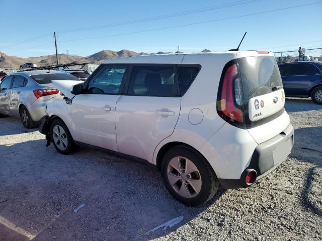 KNDJN2A23G7340701 - 2016 KIA SOUL WHITE photo 2