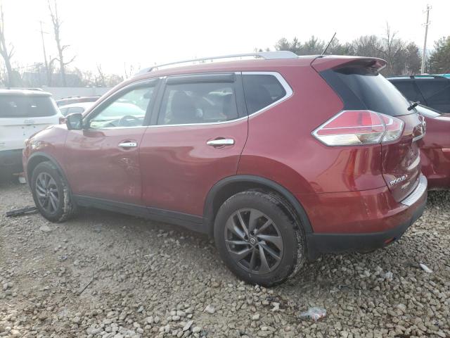 5N1AT2MV1GC783671 - 2016 NISSAN ROGUE S MAROON photo 2