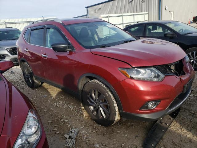 5N1AT2MV1GC783671 - 2016 NISSAN ROGUE S MAROON photo 4