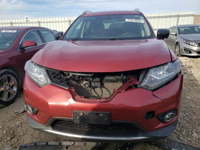 5N1AT2MV1GC783671 - 2016 NISSAN ROGUE S MAROON photo 5