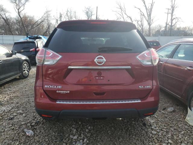 5N1AT2MV1GC783671 - 2016 NISSAN ROGUE S MAROON photo 6