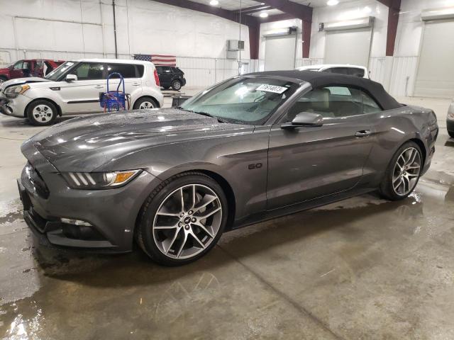 1FATP8FF7G5210049 - 2016 FORD MUSTANG GT GRAY photo 1