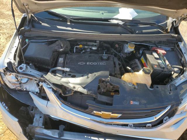 1G1JB5SH7J4119598 - 2018 CHEVROLET SONIC LS ვერცხლისფერი ფოტო 11