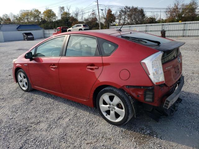 JTDKN3DU7A0032437 - 2010 TOYOTA PRIUS RED photo 2