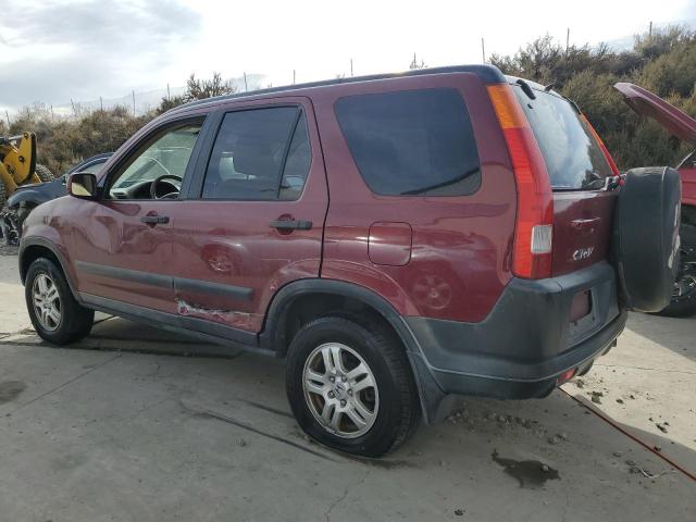 JHLRD78814C001924 - 2004 HONDA CR-V EX RED photo 2