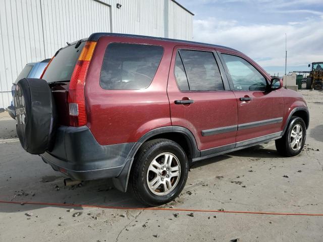 JHLRD78814C001924 - 2004 HONDA CR-V EX RED photo 3