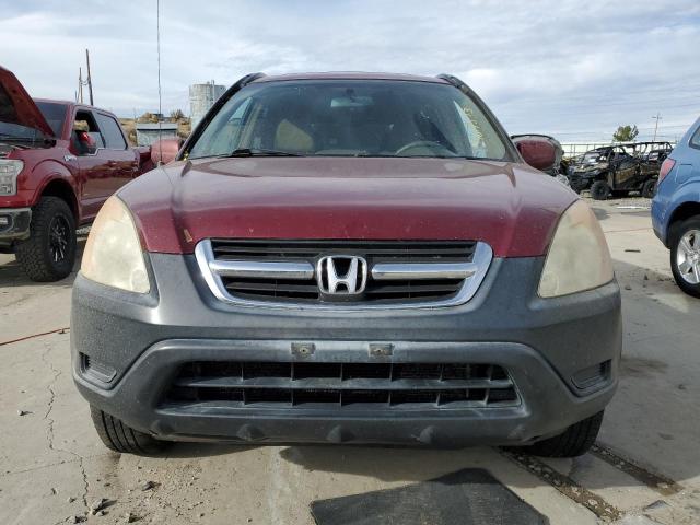 JHLRD78814C001924 - 2004 HONDA CR-V EX RED photo 5