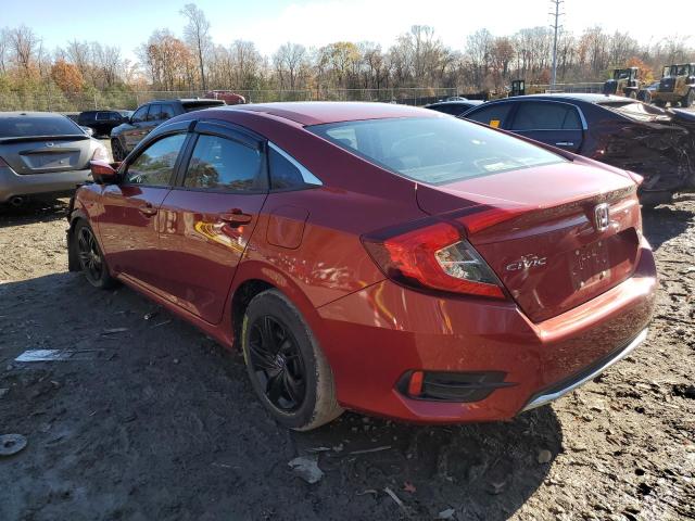 19XFC2F63KE213110 - 2019 HONDA CIVIC LX ORANGE photo 2