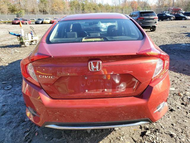 19XFC2F63KE213110 - 2019 HONDA CIVIC LX ORANGE photo 6