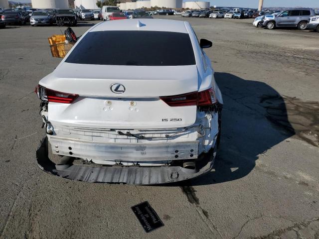 JTHBF1D22E5004830 - 2014 LEXUS IS 250 WHITE photo 6