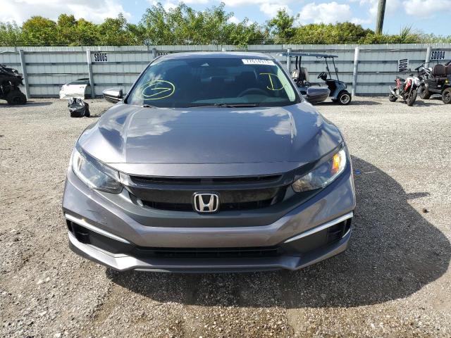 2HGFC2F6XLH592713 - 2020 HONDA CIVIC LX GRAY photo 5