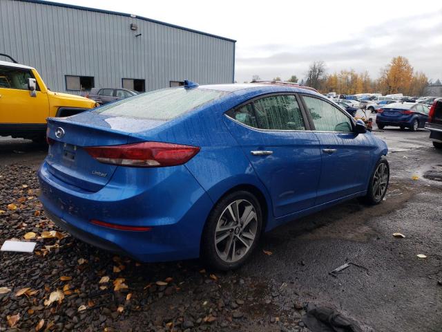 5NPD84LF9HH067860 - 2017 HYUNDAI ELANTRA SE BLUE photo 3