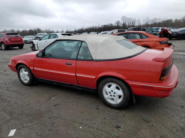 1G2JB34T0R7587068 - 1994 PONTIAC SUNBIRD LE RED photo 2