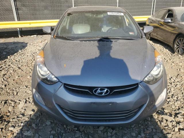 KMHDH4AE5CU314523 - 2012 HYUNDAI ELANTRA GLS GRAY photo 5