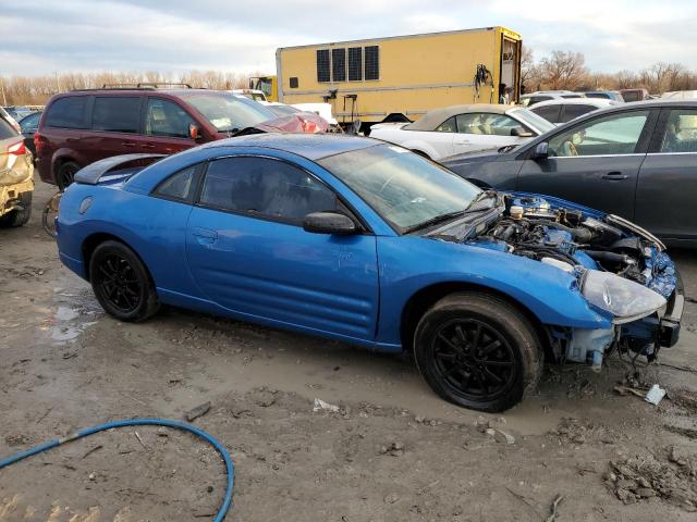 4A3AC44G42E075510 - 2002 MITSUBISHI ECLIPSE GS BLUE photo 4