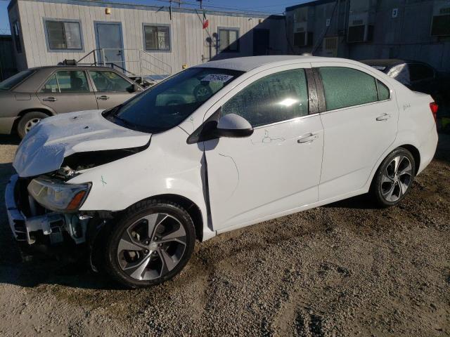 1G1JF5SB3H4139390 - 2017 CHEVROLET SONIC PREMIER WHITE photo 1